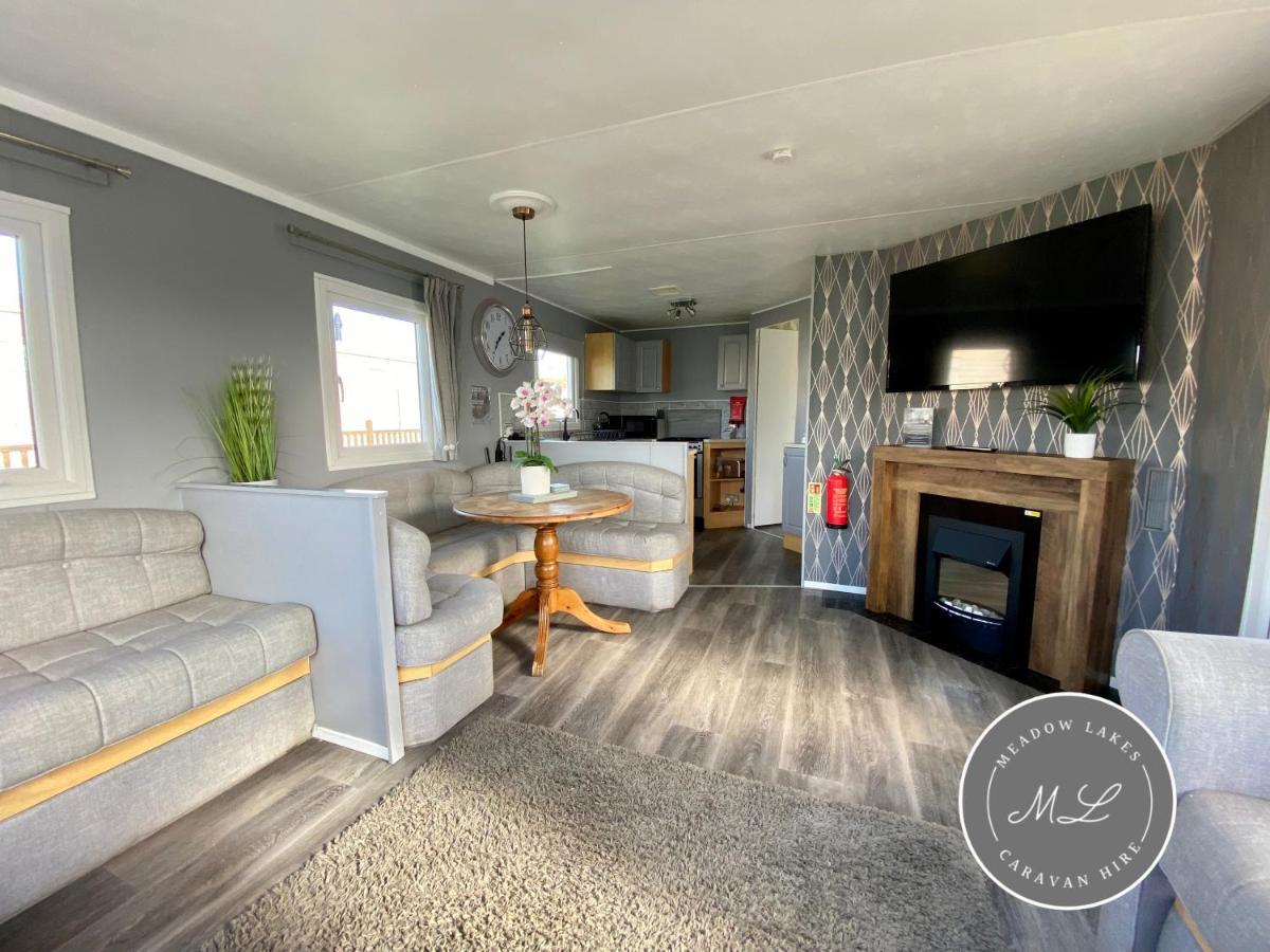 Promenade 566, Direct Beach Access, Close To Fantasy Island, Wifi, Pet Friendly - Meadow Lakes Caravan & Lodge Hire Skegness Buitenkant foto